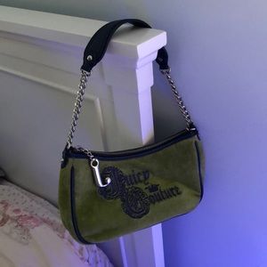 Green & Blue Vintage Juicy Couture Mini Bag